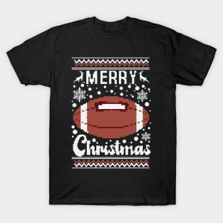 Merry Christmas football T-Shirt